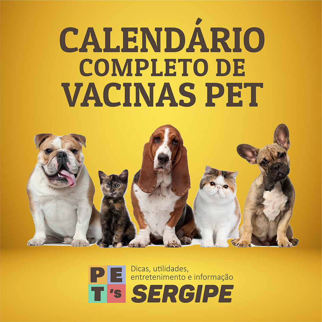 Calendário de Vacina para seus animais de estimação